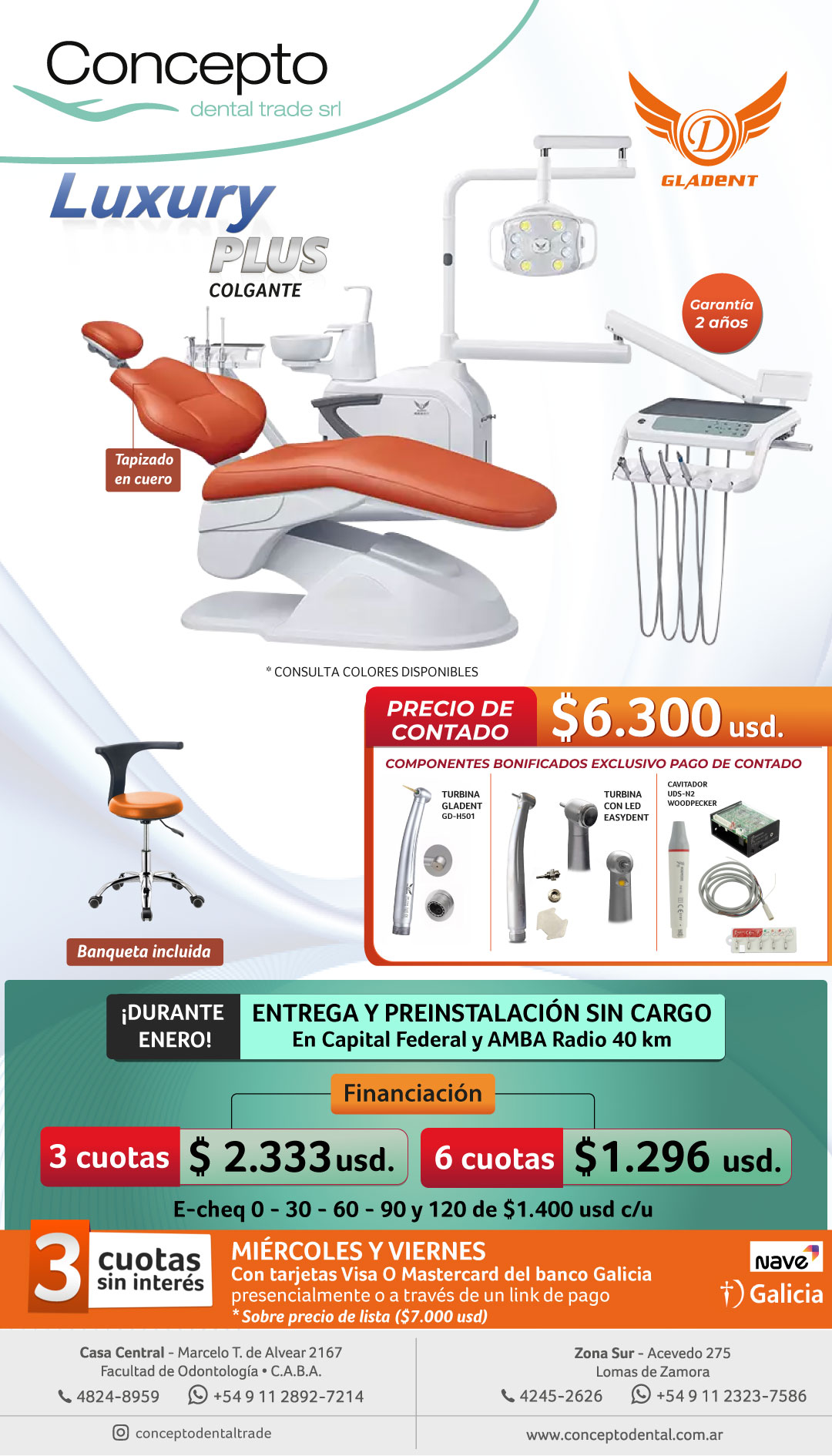 GD200 LUXURY Plus - Colgante