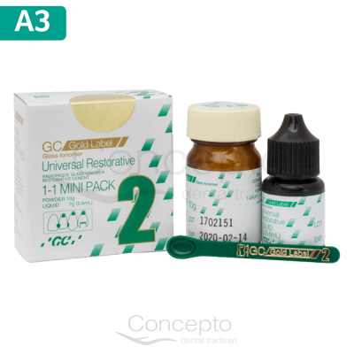 Ionómero Obturación Autocurado Fuji Gc A3 Avío  