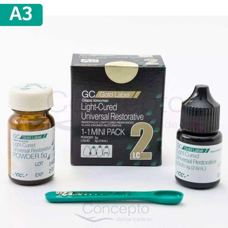 Ionomero Fuji Obturacion Fotocurado A3 Avio (5G+2.6Ml)