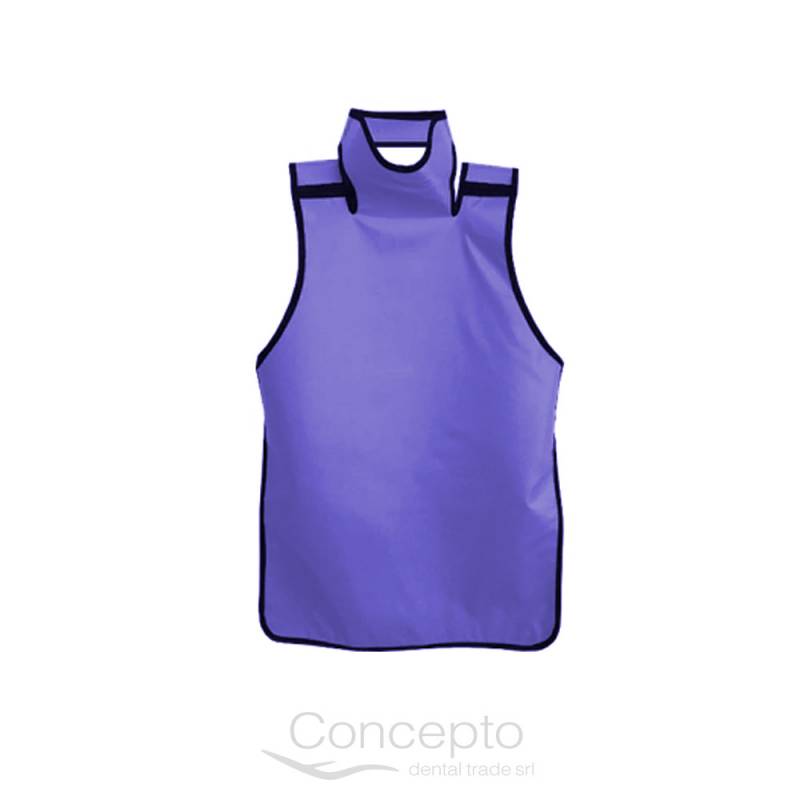 Chaleco Plomado Con Cuello Pro