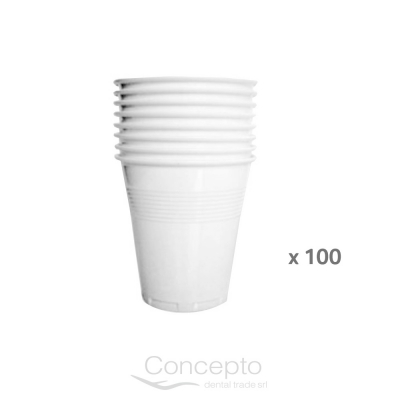 Vasos Blancos Bella Cup 120 Ml X100 Und.