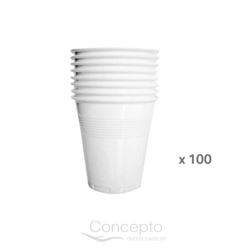 Vasos Blancos Bella Cup 120 Ml X100 Und.