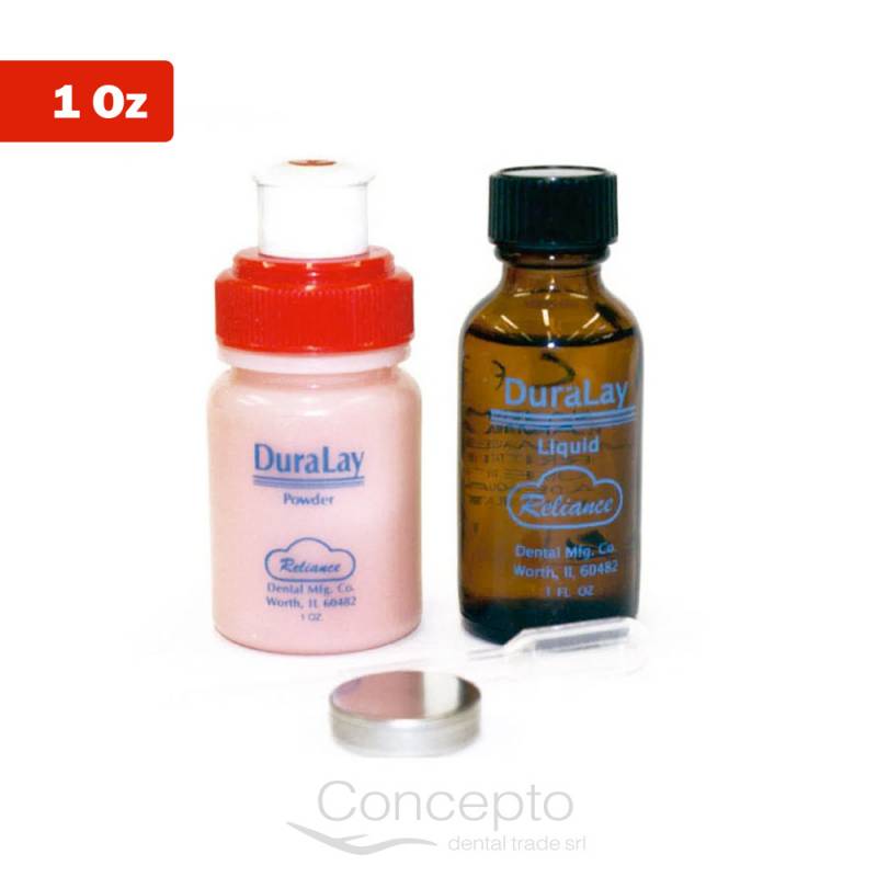 Duralay Acrílico Rojo X1 Oz Avío (Student Kit)