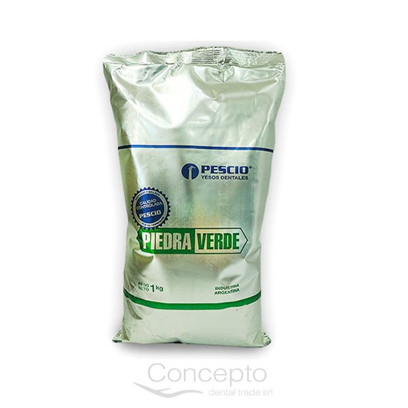 Yeso Piedra Verde Pescio X 1 Kilo