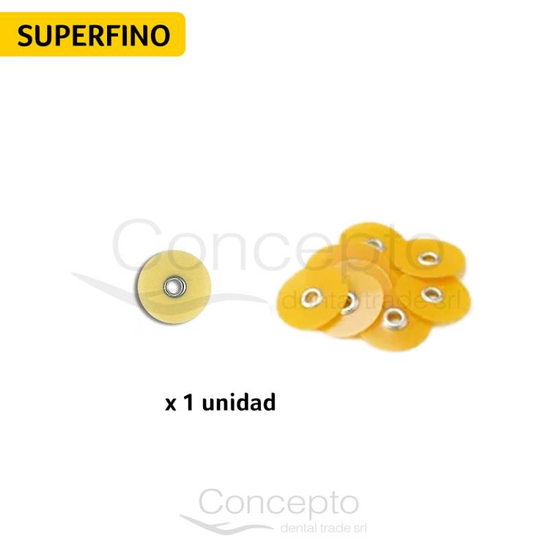 Disco Sof-Lex Super Fino Amarillos 3M X1