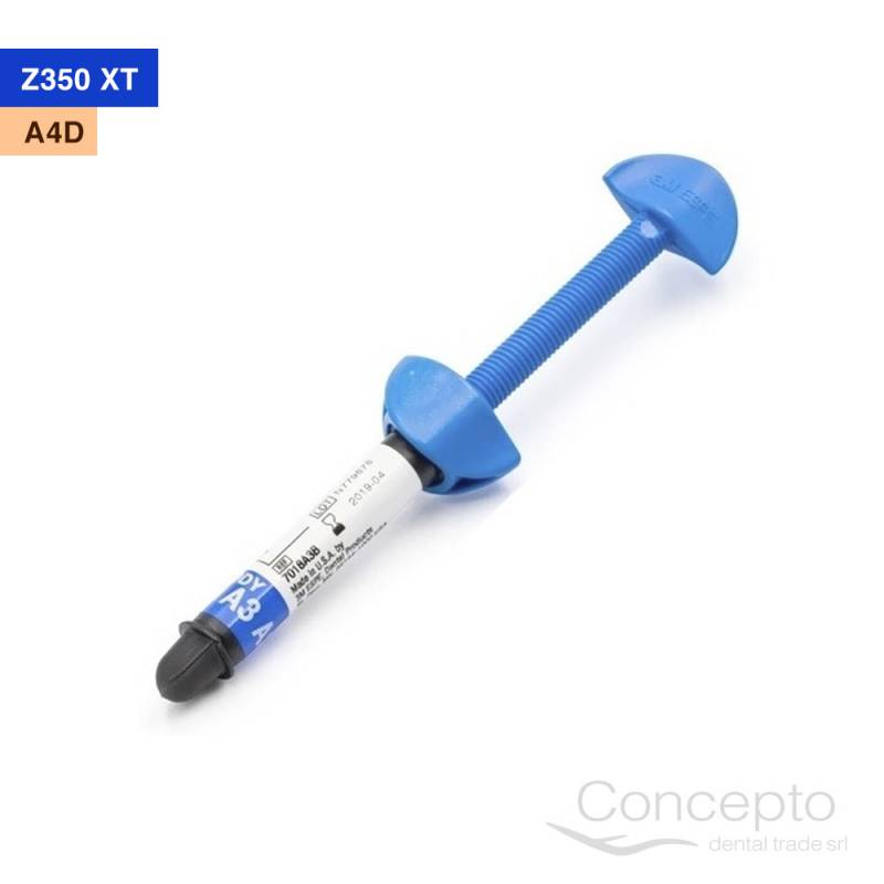 Composite Filtek™ Z350 Xt Restorative A4D Jeringa X4 Grs.
