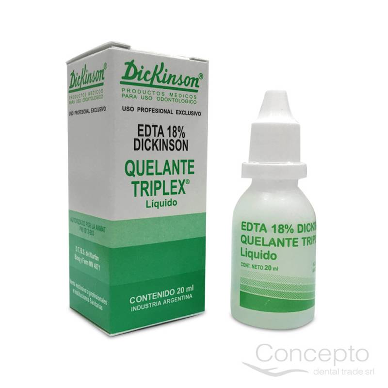 Edta 18% Quelante Triplex® Dickinson Líquido 20Ml