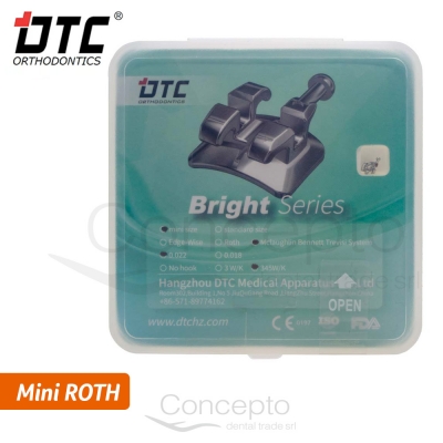 Brackets Dtc Bright Mini Roth (Con Hooks 345) Caso X 20 Un.
