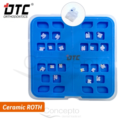 Brackets Dtc Ceramicos Roth (Con Hooks 345) X 20 Un.