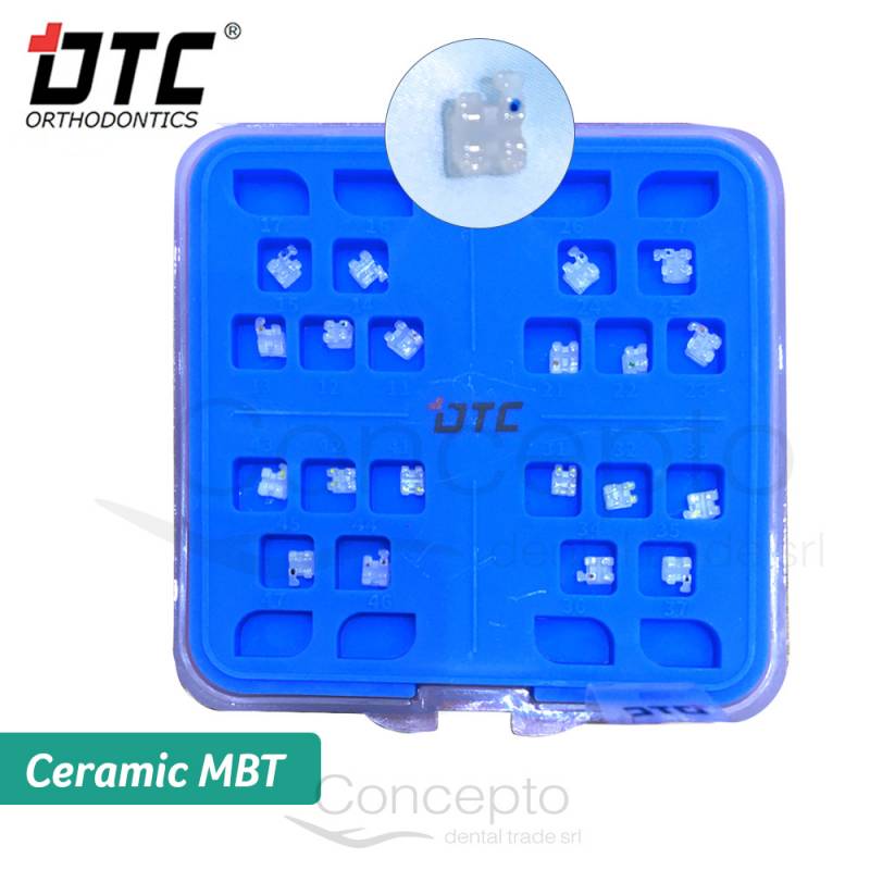 Brackets Dtc Ceramicos Mbt (Con Hooks 345) X 20 Un.