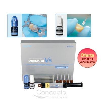 Panavia V5 Intro Kit A2 Jeringa +Primers