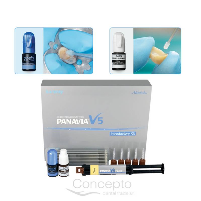 Panavia V5 Intro Kit Clear Jeringa + Primers