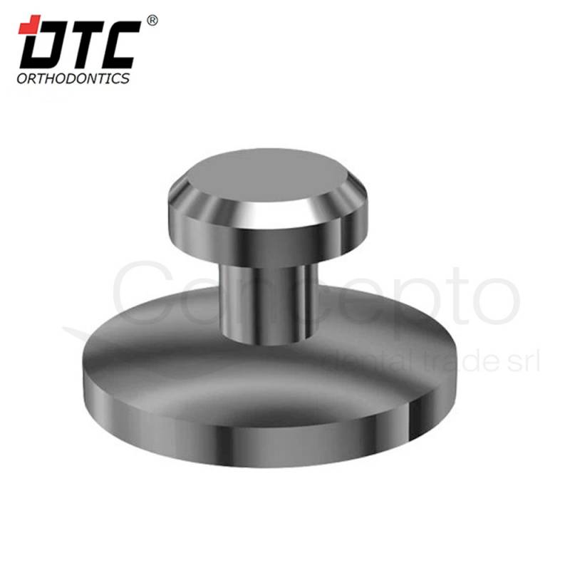 Boton Lingual Dtc Base Redonda X 10 Un.