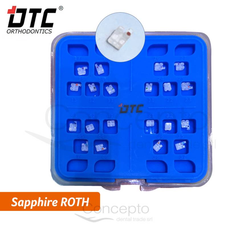 Brackets Dtc Sapphire Roth (Con Hooks 345) X 20 Un.