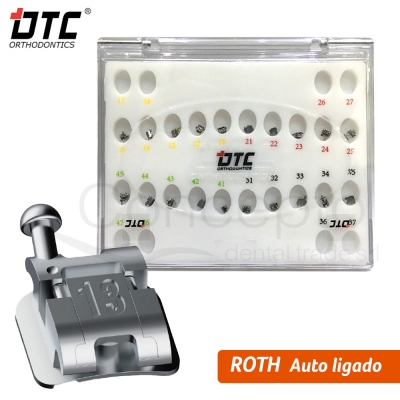 Brackets Dtc Auto-Ligados Roth Mini (Con Hooks 345) X 20 Un.
