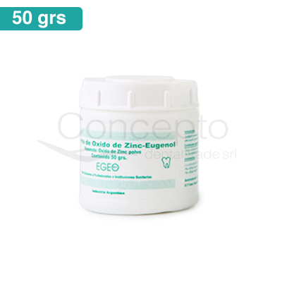 Cemento De Óxido De Zinc Egeo 50 Grs