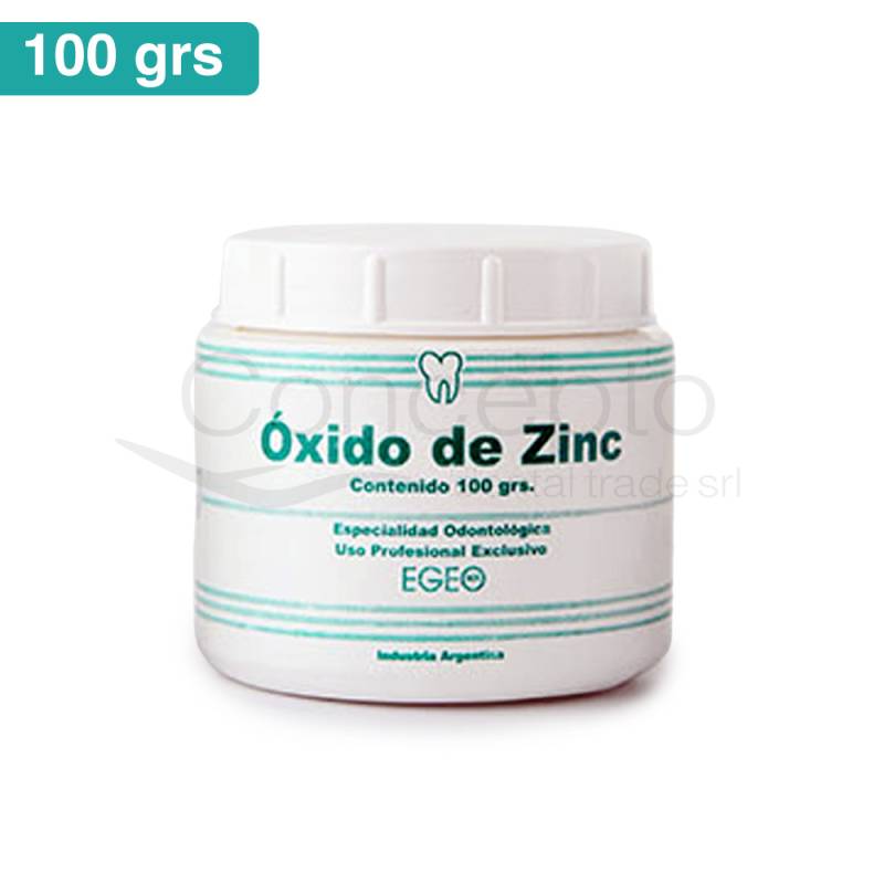 Cemento De Óxido De Zinc Egeo 100 Grs