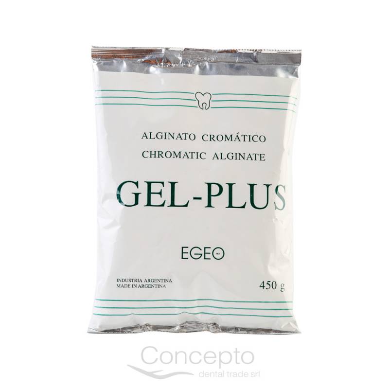 Alginato Cromático Gel Plus Egeo X 450 Grs.