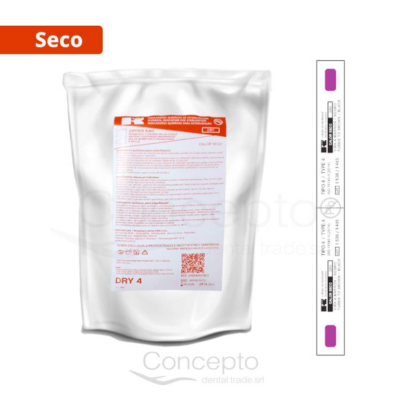 Indicador De Esterilizacion Interno P/ Calor Seco X 250 Kims