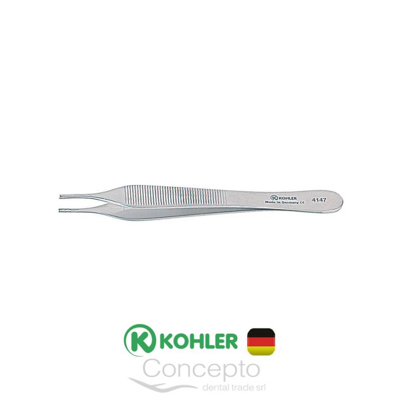 Pinza De Disec Adson Brown C/Diente 7X7 12 Cm Kohler