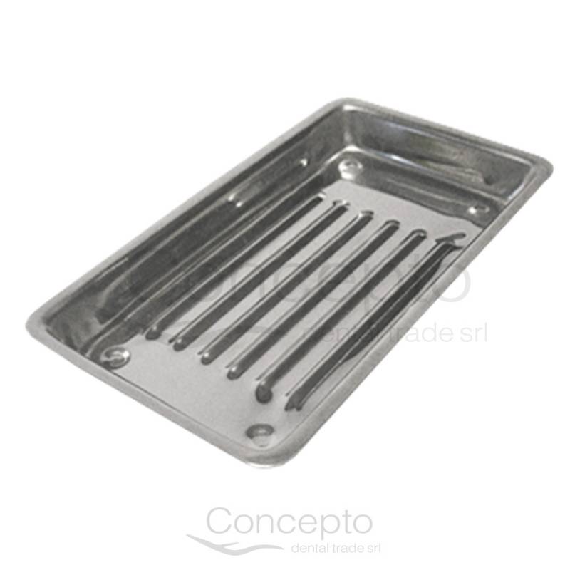 Bandeja Acanala De Acero Romek 20X10X2