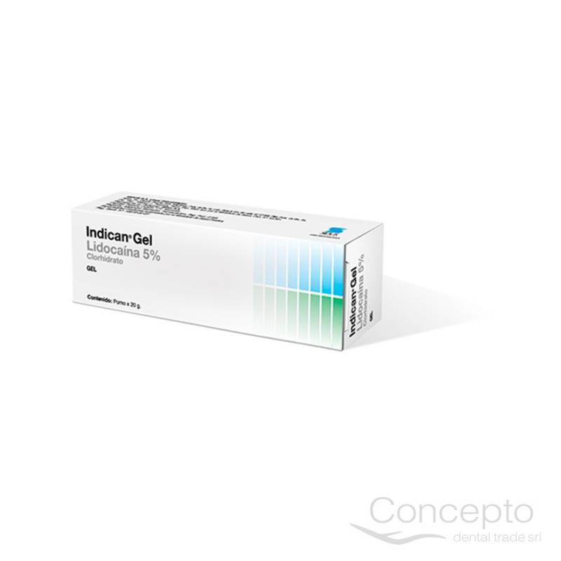 Indican® Gel Anestesia Tópica 5% - 20 Grs