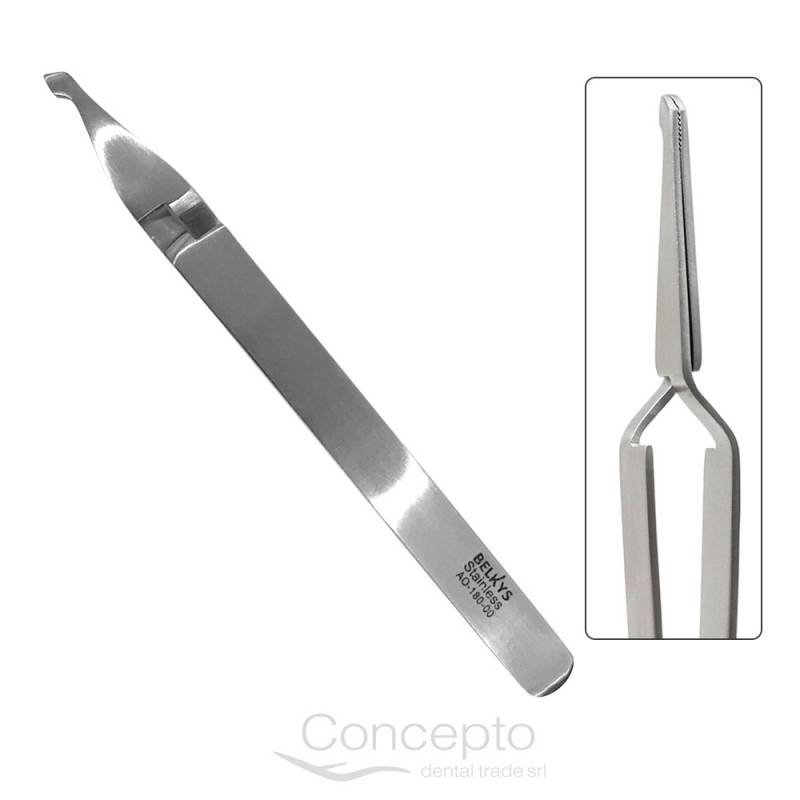 Pinza Porta Brackets Sin Aleta De Posicionamiento Belkys