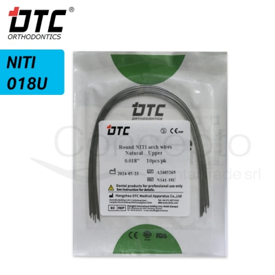 Arco Niti Dtc Redondo 018 Superior X 10 Un.