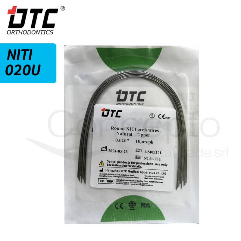 Arco Niti Redondo Dtc 020 Superior X 10 Un.