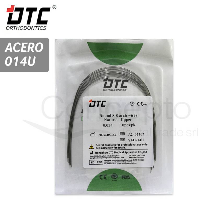 Arco Acero Redondo Dtc 014 Superior X 10 Un.