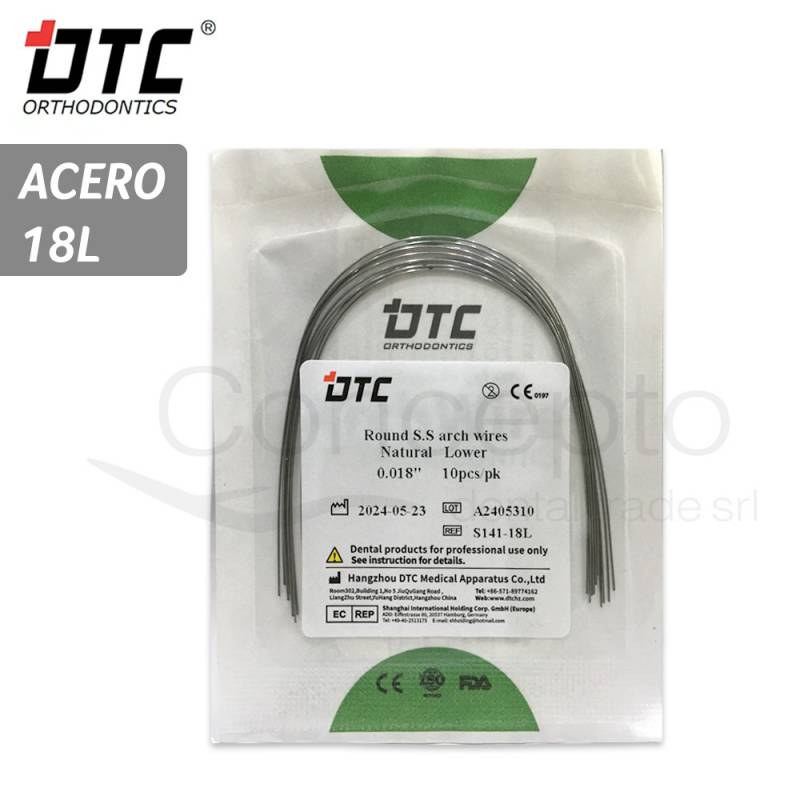 Arco Acero Redondo Dtc 018 Inferior X 10 Un.