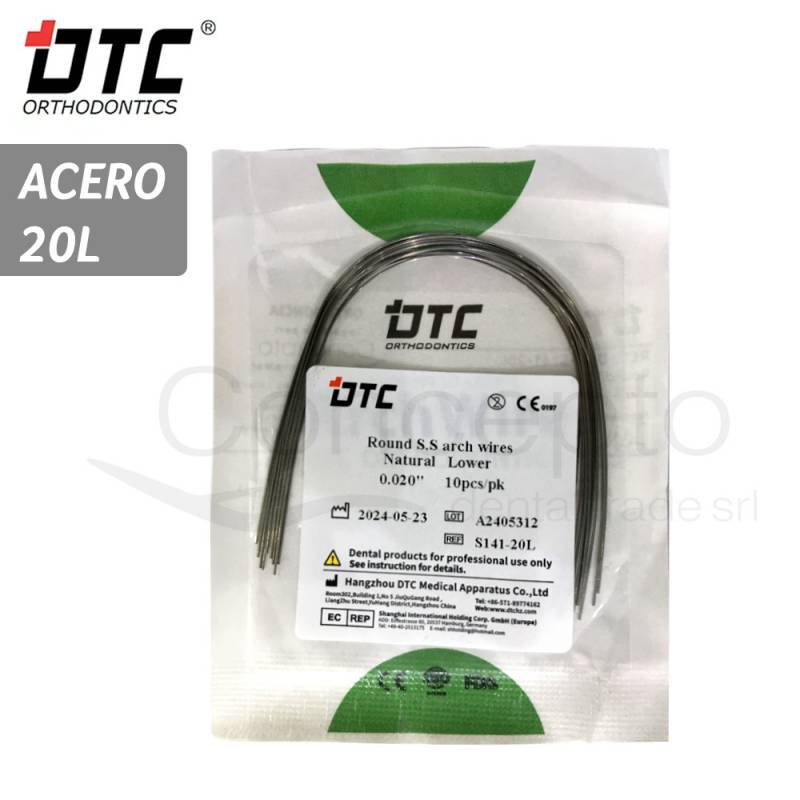 Arco Acero Redondo Dtc 020 Inferior X 10 Un.