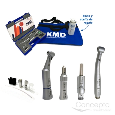 Kit S-2000 Kmd 4 Instrumentos - Turbina + Ca + Mm + Pz Mano
