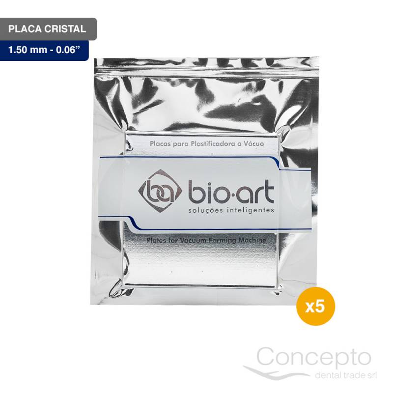 Placa Bio Art X1,5Mm 0,06 Rígida X 5 Und.