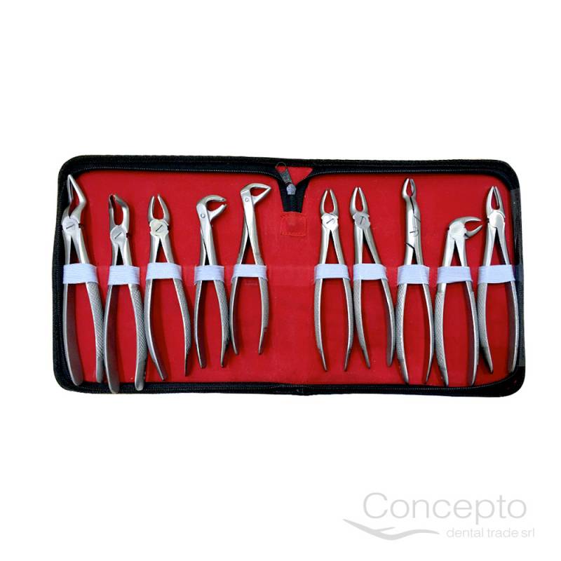 Juego De Forceps Kitpanorama Adultos X 10 Unidades