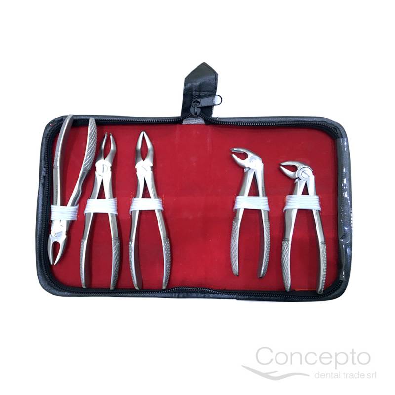 Juego De Forceps Panorama X5 Und. Para Niños