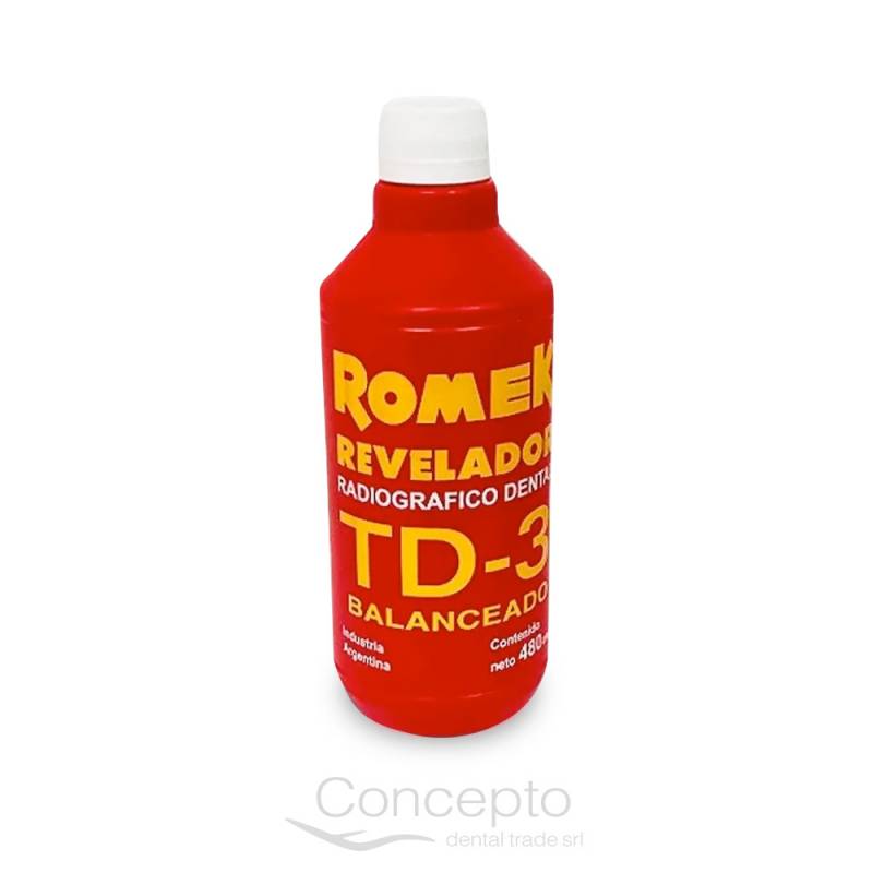 Revelador Td-3 Balanceado X480 Ml Romek