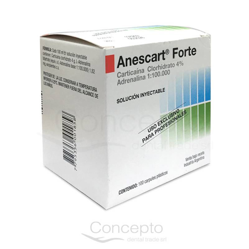 Anescart® Forte X 100 Un.