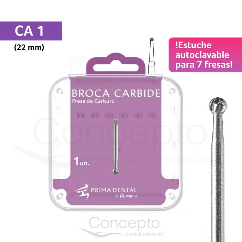 Fresa Ca 1 Estuche Autoclavable Angelus