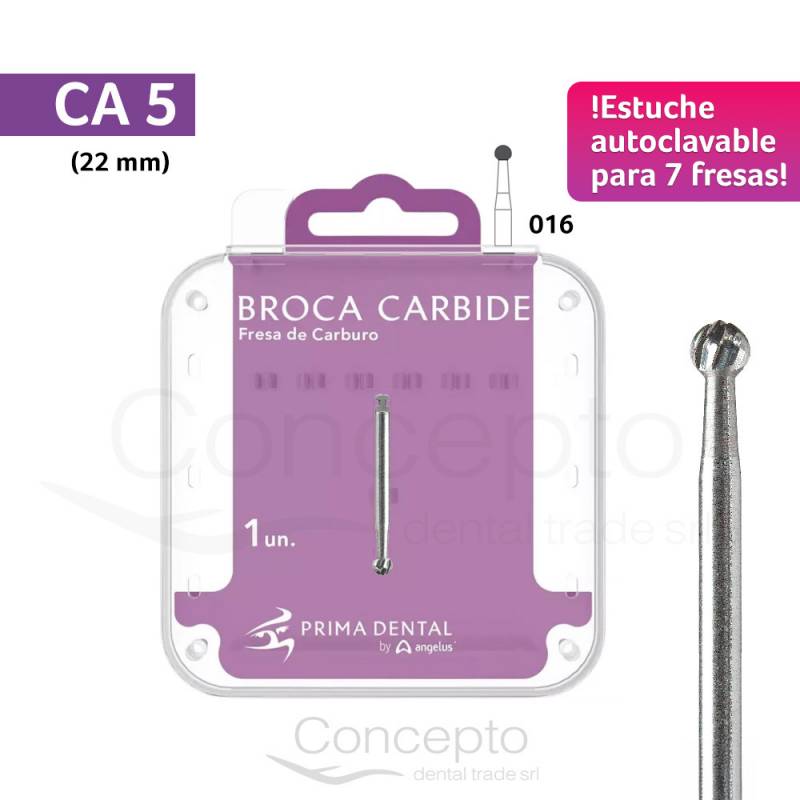 Fresa Ca 5 Estuche Autoclavable Angelus