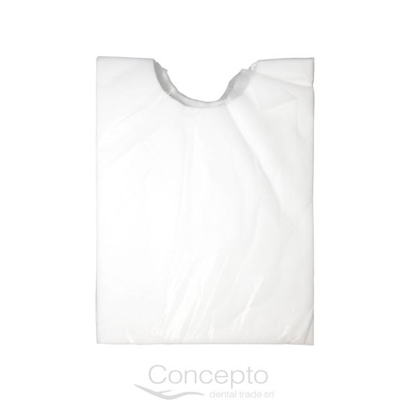 Baberos Spoon Blancos 30X40 X 100 Potenza (Anmat)