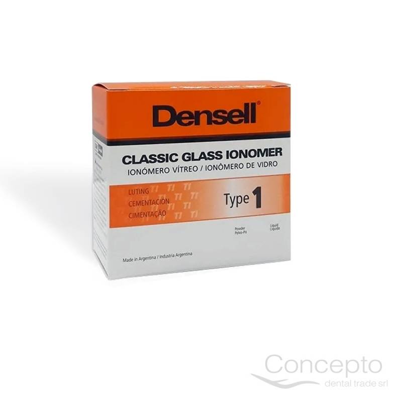 Ionómero Tipo I Avio X10Gr+8Ml (Cementación) Densell