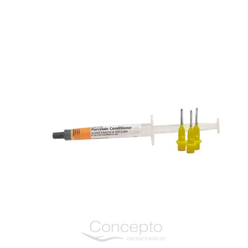 Porcelain Conditioner Gel Ácido Fluorhídrico 10 % Densell