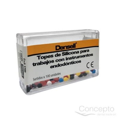 Topes De Silicona Surtidos Color X100 Densell