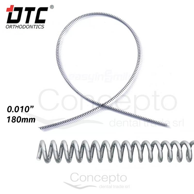 Resorte Niti Espiras Abiertas 180Mm Dtc X 2 Un