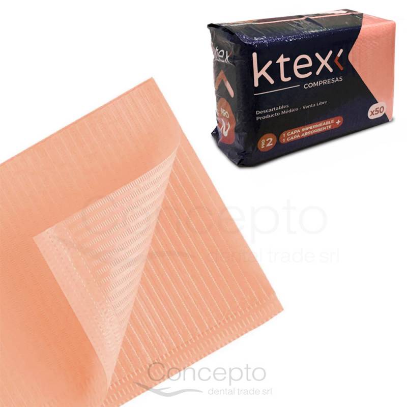 Compresa K-Tex Salmon X 50 Un