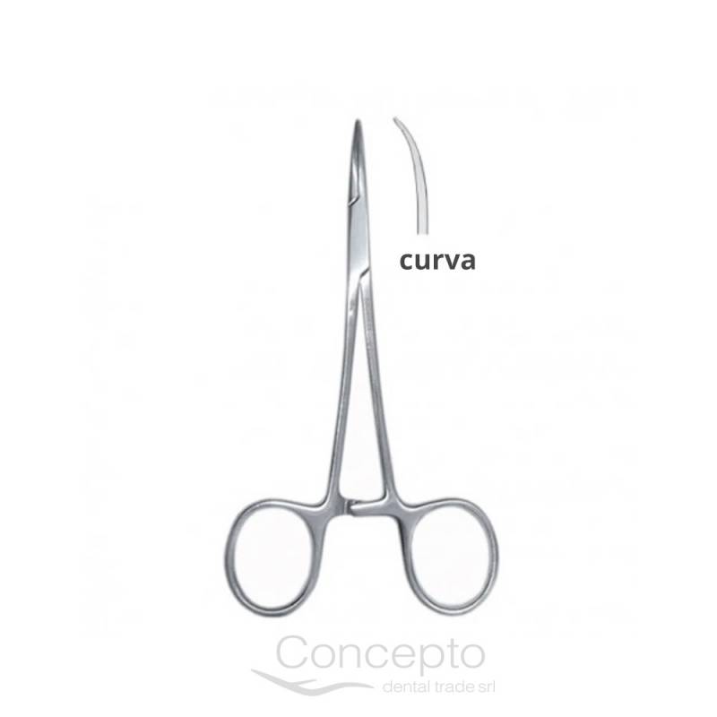 Pinza Mosquito Halsted Curva Panorama