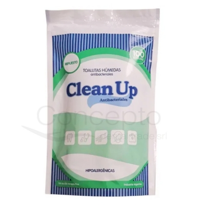 Toallitas Clean Up Repuesto X 100