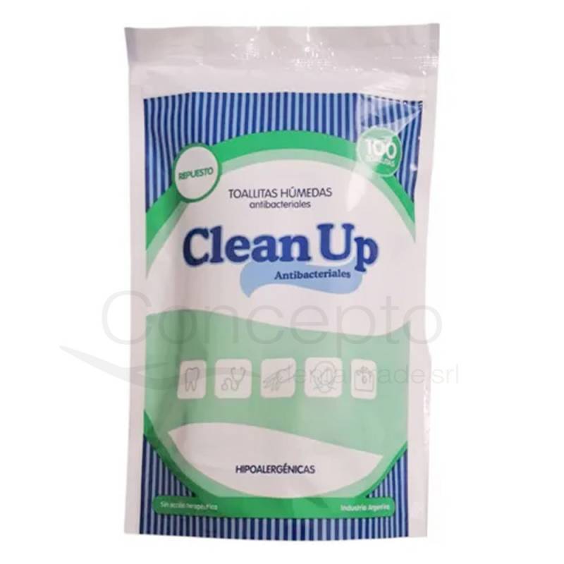 Toallitas Clean Up Repuesto X 100