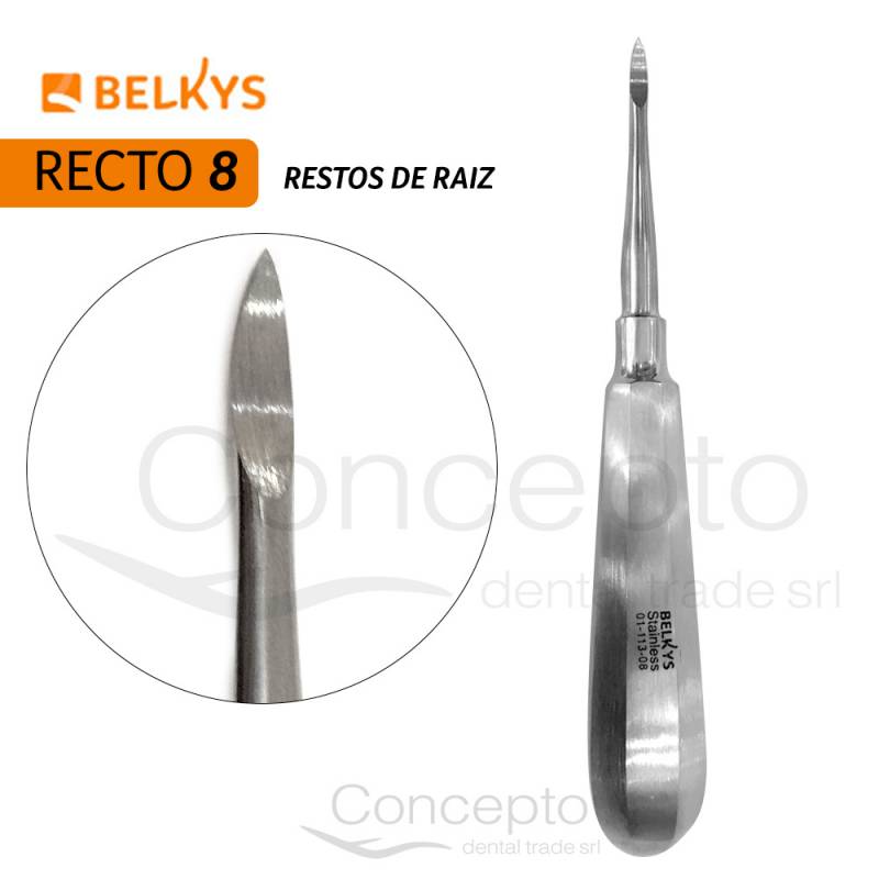 Elevador Para Restos Recto N°8 Belkys